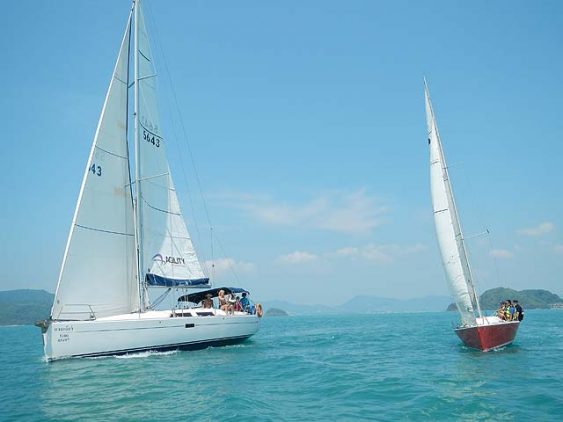 SIA Yachts in tandem